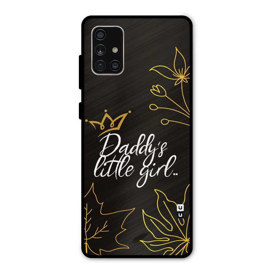 Favorite Little Girl Metal Back Case for Galaxy A71