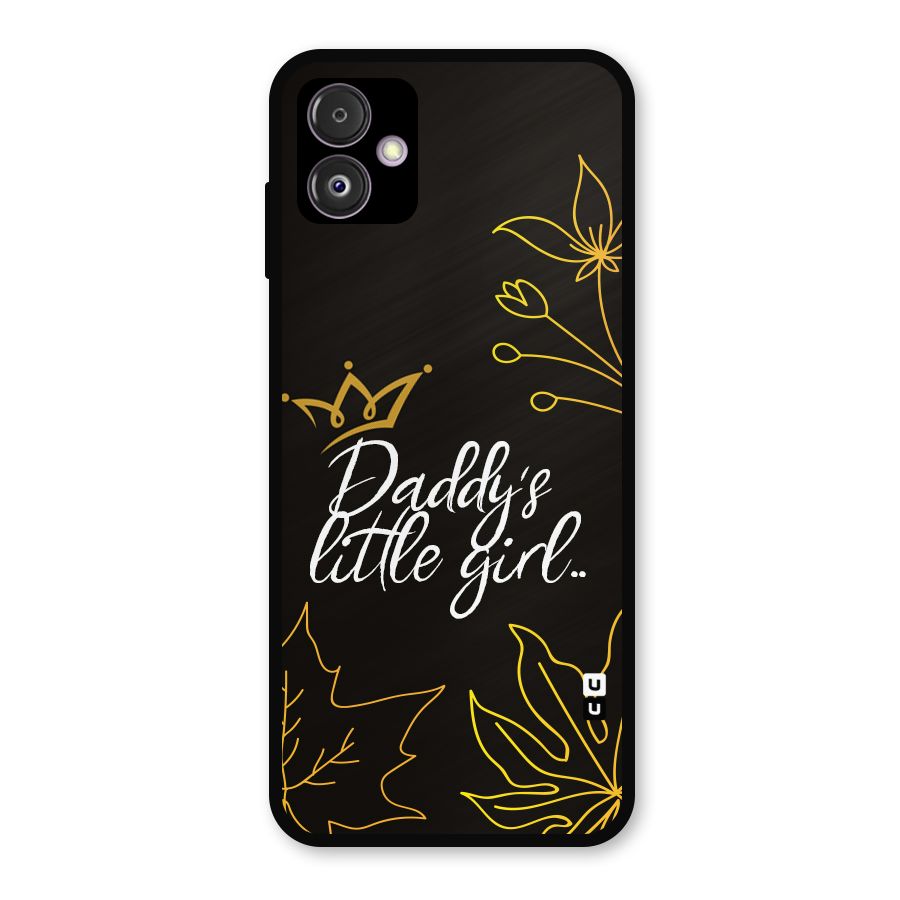 Favorite Little Girl Metal Back Case for Galaxy F14