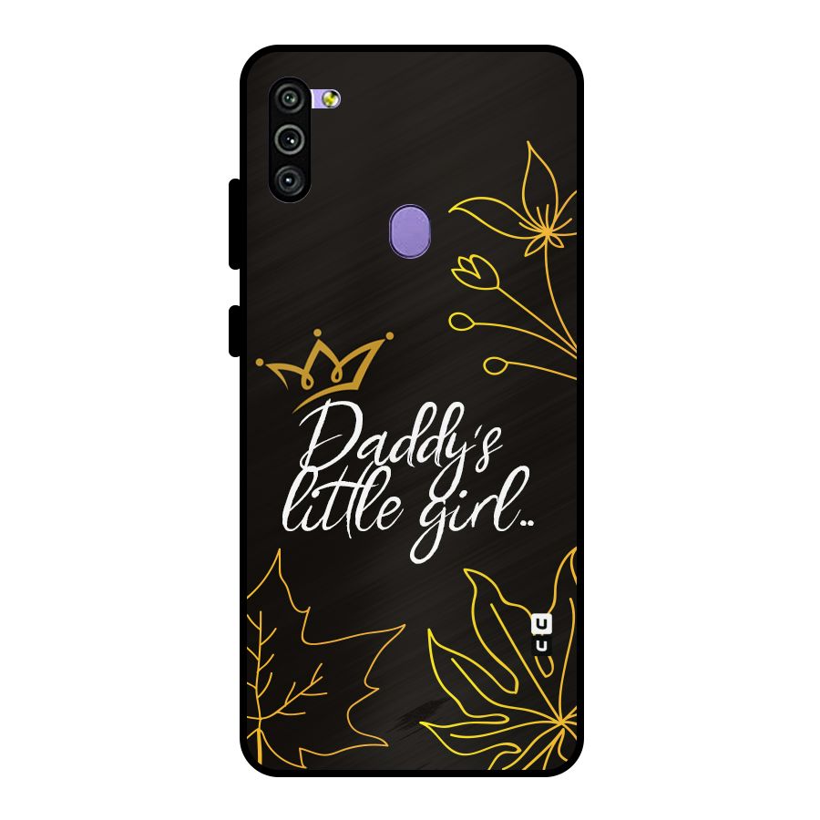 Favorite Little Girl Metal Back Case for Galaxy M11