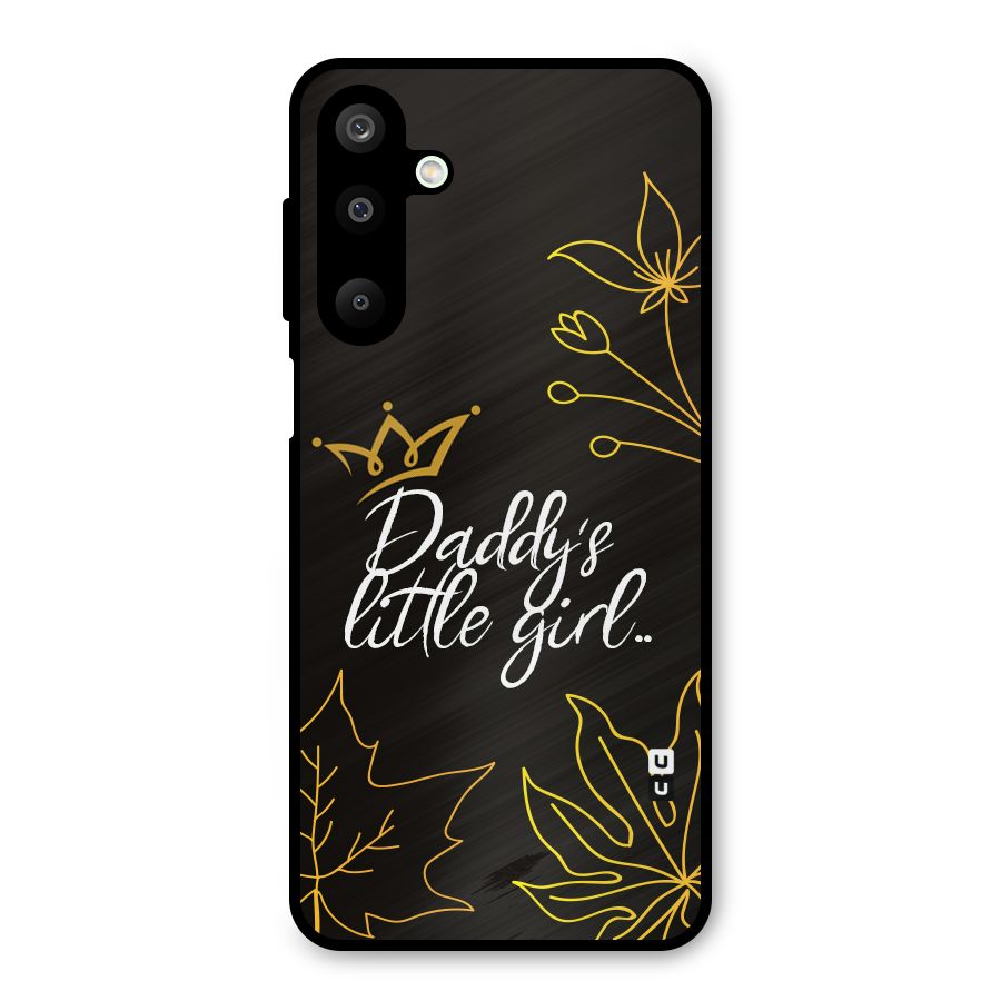 Favorite Little Girl Metal Back Case for Galaxy M16