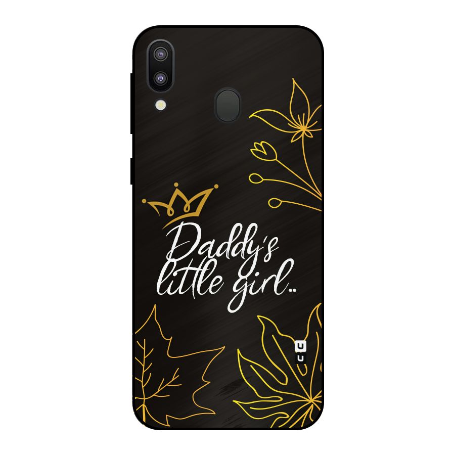 Favorite Little Girl Metal Back Case for Galaxy M20