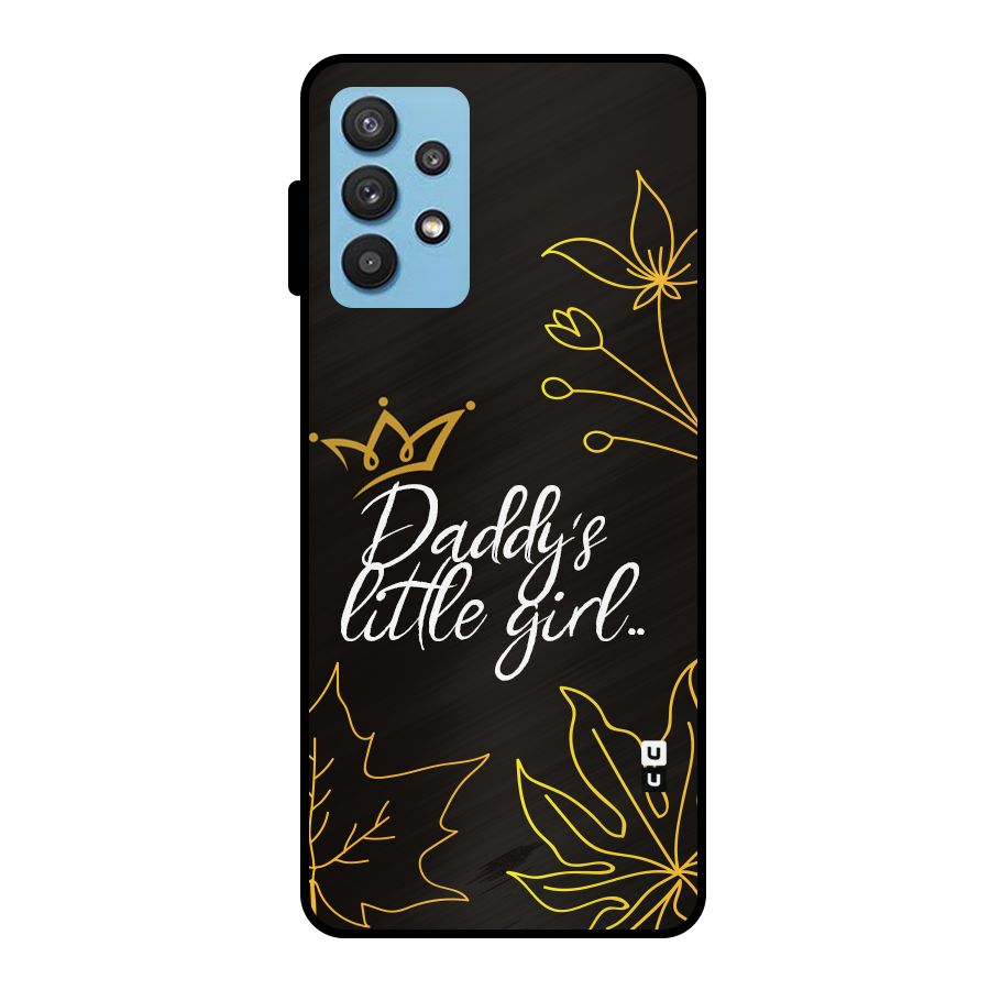 Favorite Little Girl Metal Back Case for Galaxy M32 5G