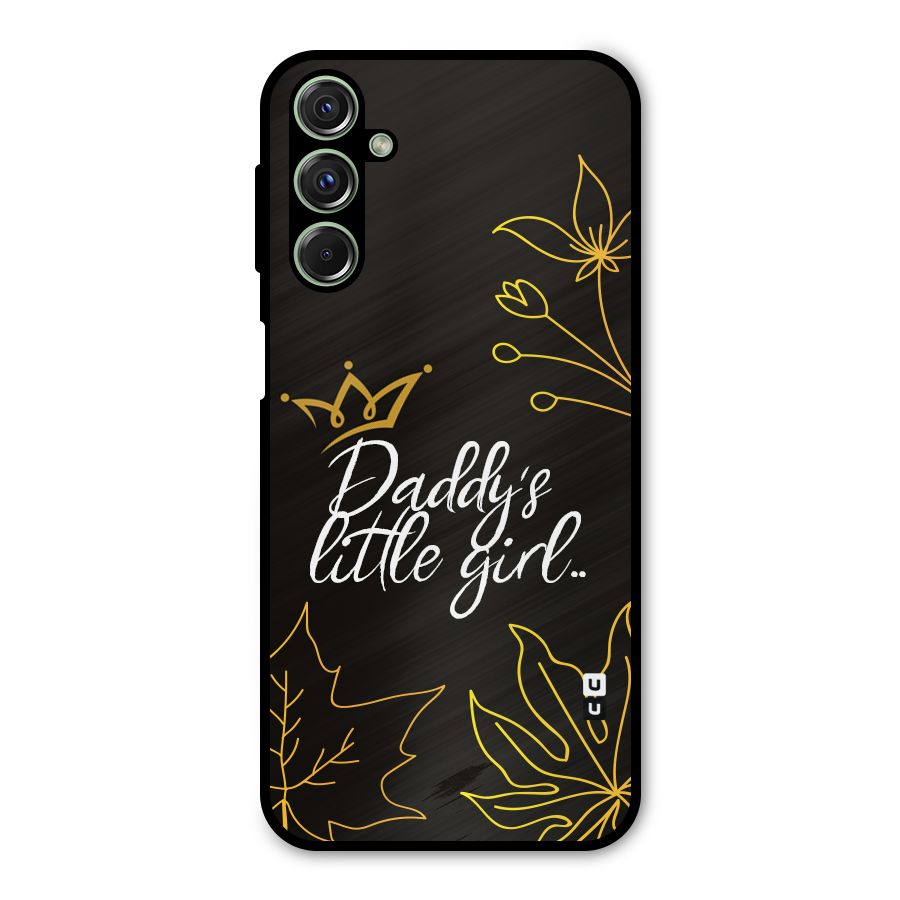 Favorite Little Girl Metal Back Case for Galaxy M34