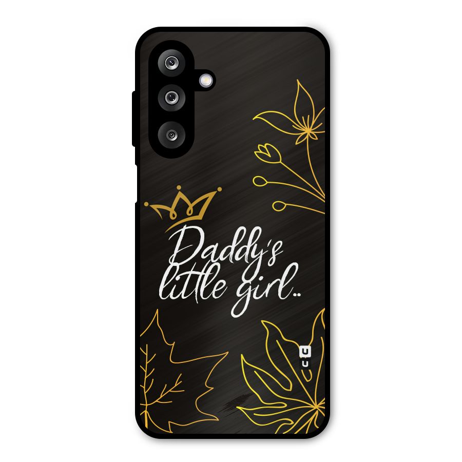Favorite Little Girl Metal Back Case for Galaxy M36