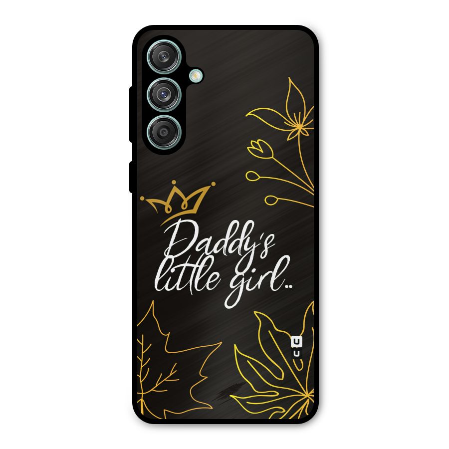Favorite Little Girl Metal Back Case for Galaxy M55 5G