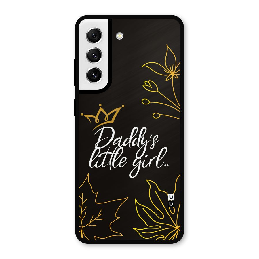Favorite Little Girl Metal Back Case for Galaxy S21 FE 5G