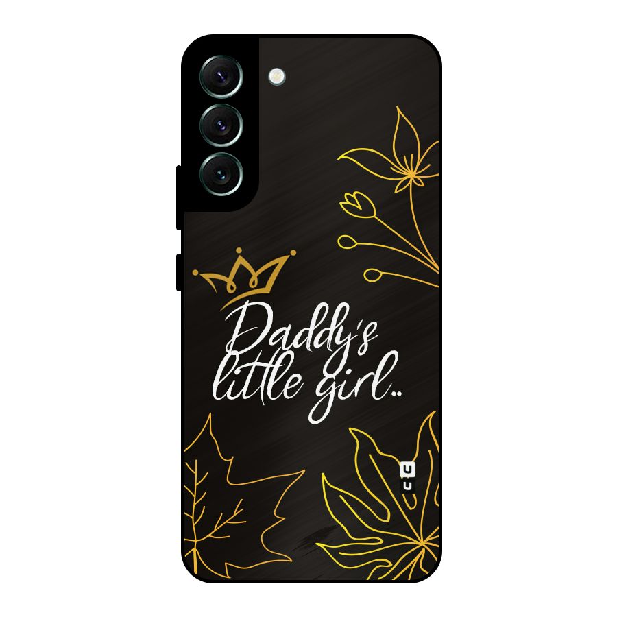 Favorite Little Girl Metal Back Case for Galaxy S22 Plus 5G