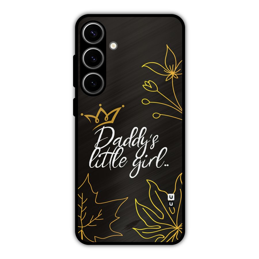 Favorite Little Girl Metal Back Case for Galaxy S24 Plus