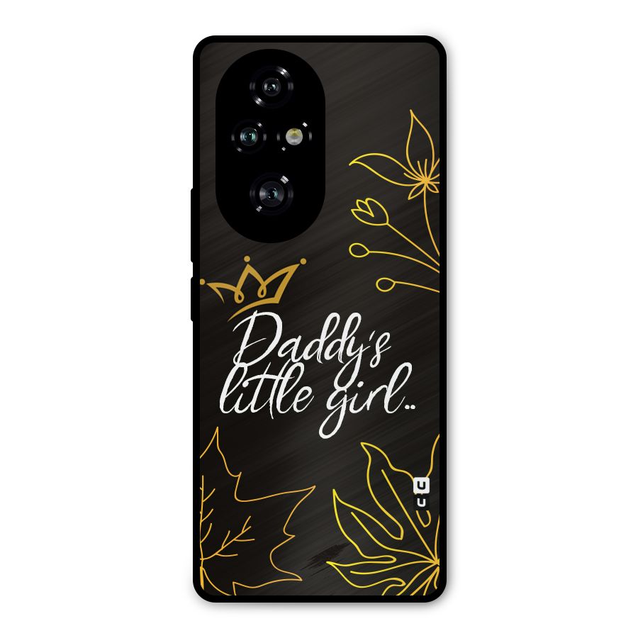 Favorite Little Girl Metal Back Case for Honor 200 Pro