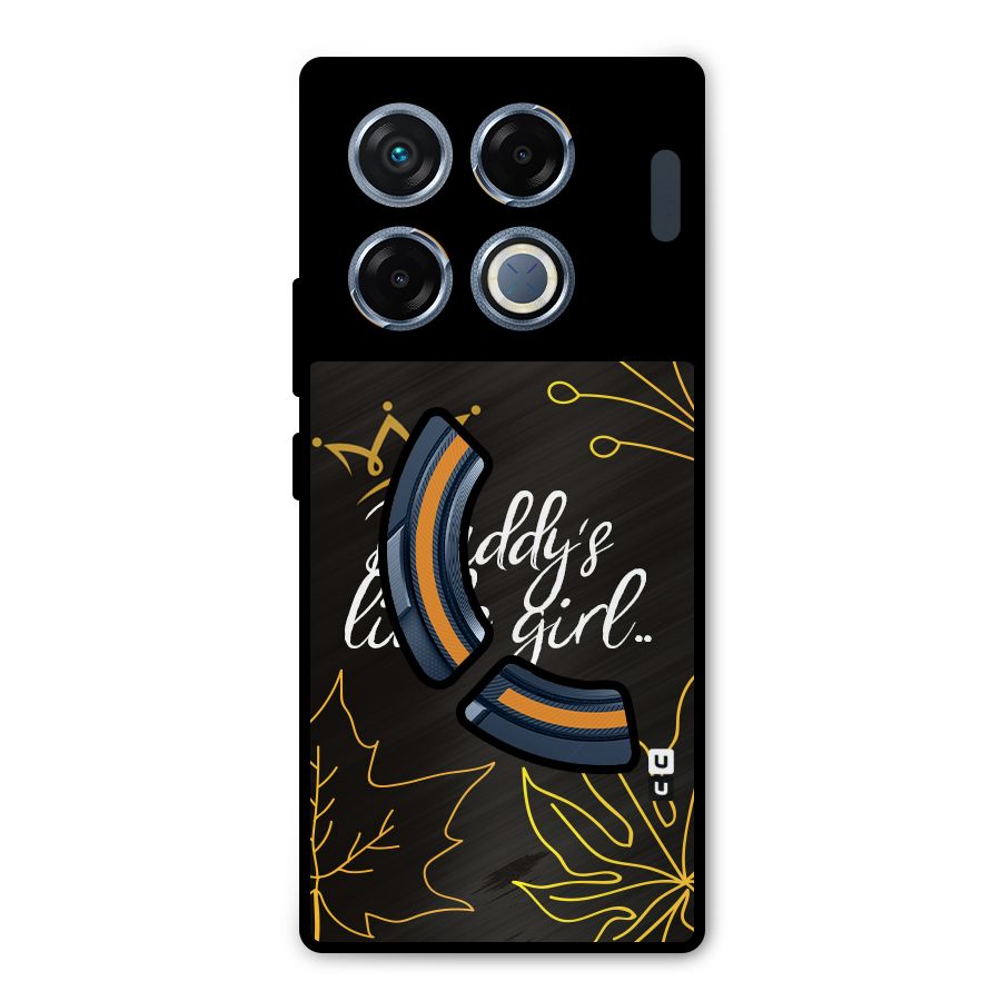 Favorite Little Girl Metal Back Case for Infinix GT 20 Pro