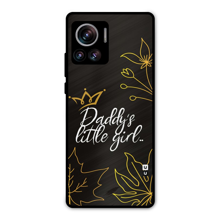 Favorite Little Girl Metal Back Case for Motorola Edge 30 Ultra