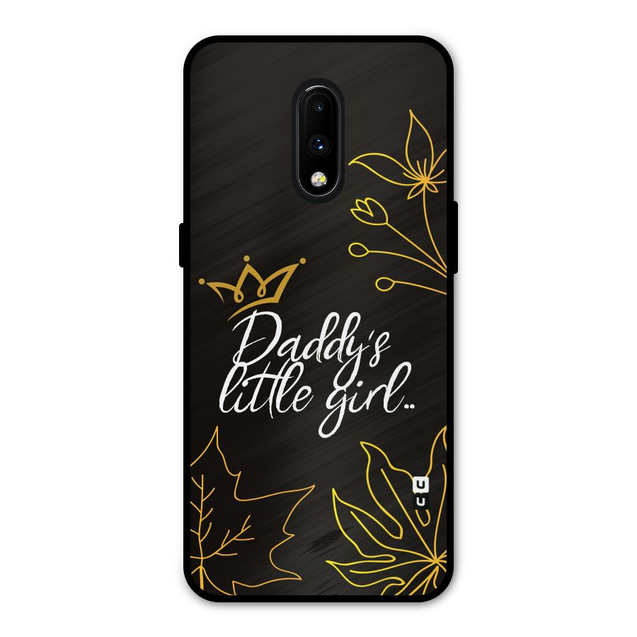 Favorite Little Girl Metal Back Case for OnePlus 7