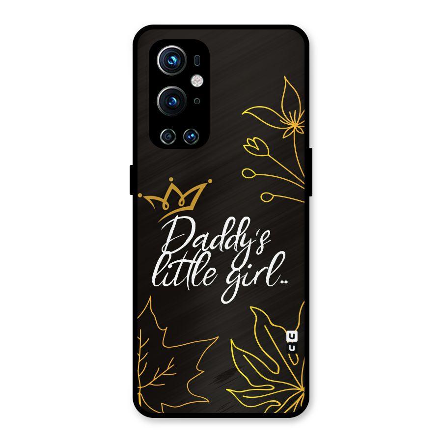 Favorite Little Girl Metal Back Case for OnePlus 9 Pro