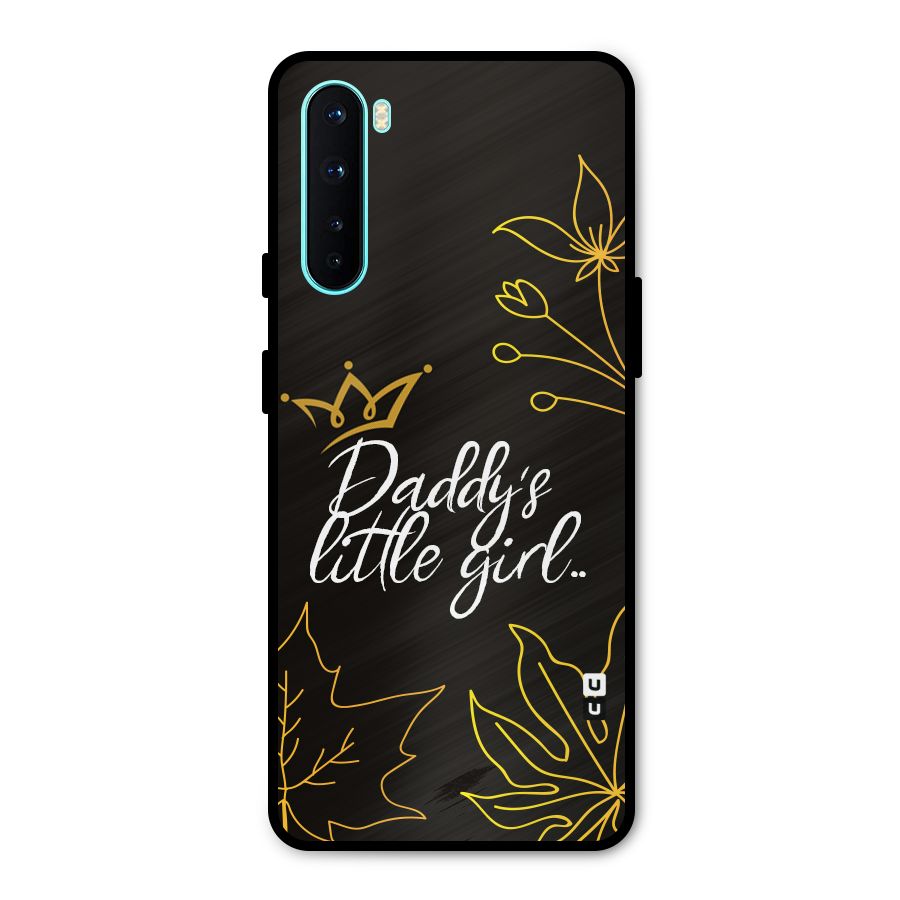 Favorite Little Girl Metal Back Case for OnePlus Nord