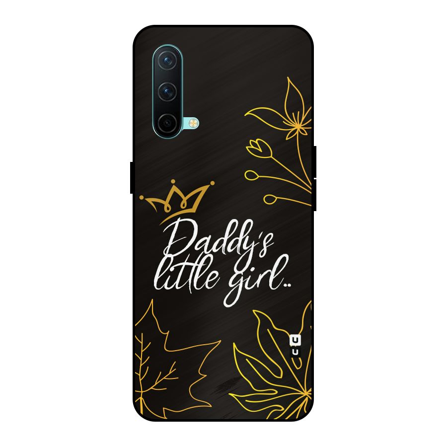 Favorite Little Girl Metal Back Case for OnePlus Nord CE 5G