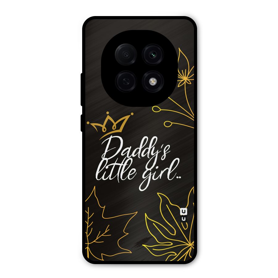 Favorite Little Girl Metal Back Case for Oppo F29 Pro