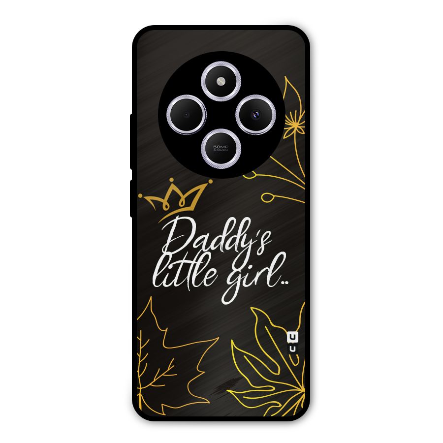 Favorite Little Girl Metal Back Case for Poco C75 5G