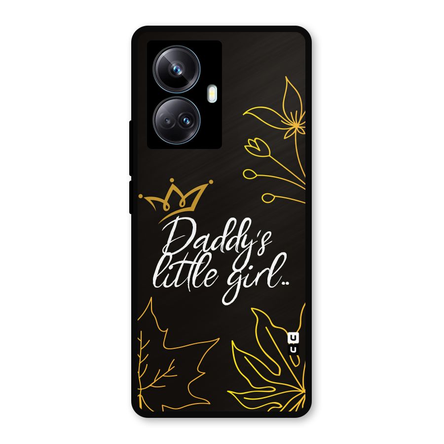 Favorite Little Girl Metal Back Case for Realme 10 Pro Plus