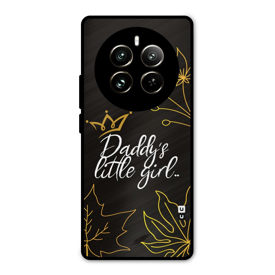 Favorite Little Girl Metal Back Case for Realme 12 Pro