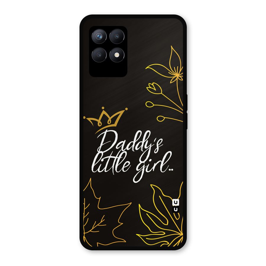 Favorite Little Girl Metal Back Case for Realme 8i