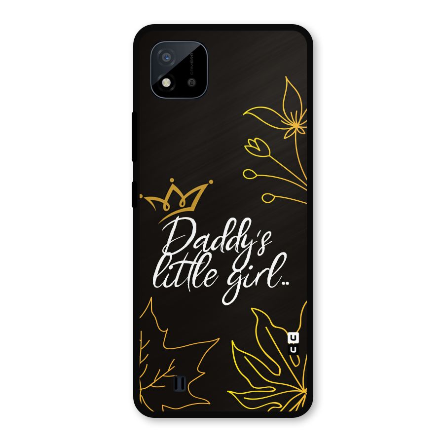 Favorite Little Girl Metal Back Case for Realme C11 2021