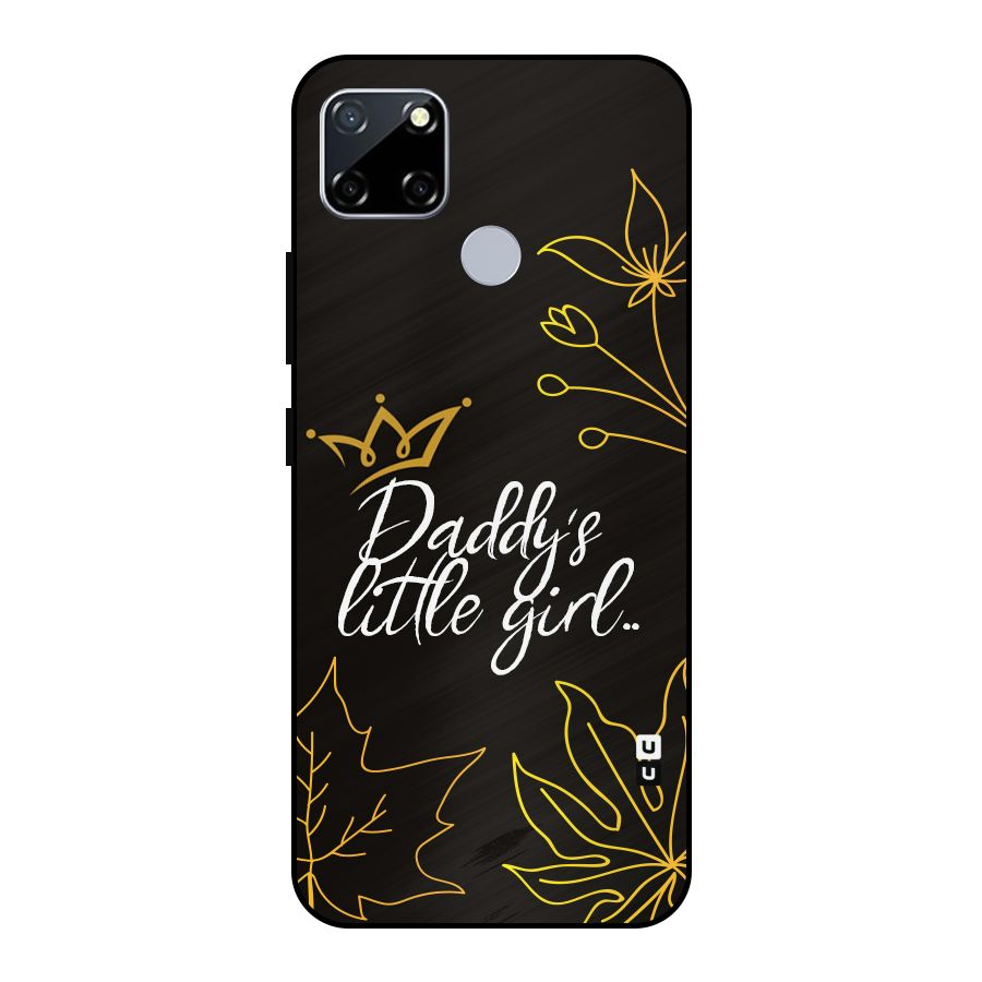 Favorite Little Girl Metal Back Case for Realme Narzo 20