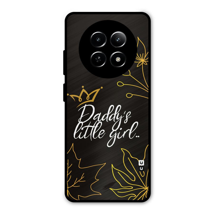 Favorite Little Girl Metal Back Case for Realme Narzo 70x 5G
