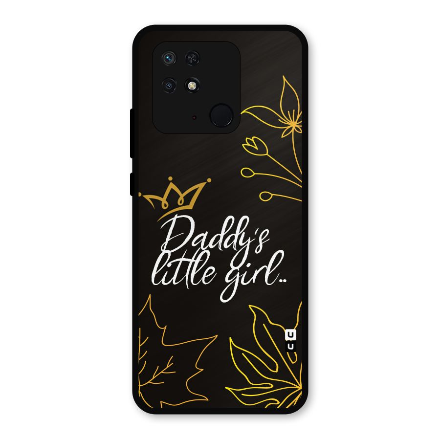 Favorite Little Girl Metal Back Case for Redmi 10
