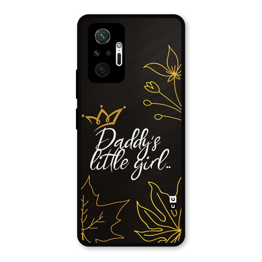 Favorite Little Girl Metal Back Case for Redmi Note 10 Pro
