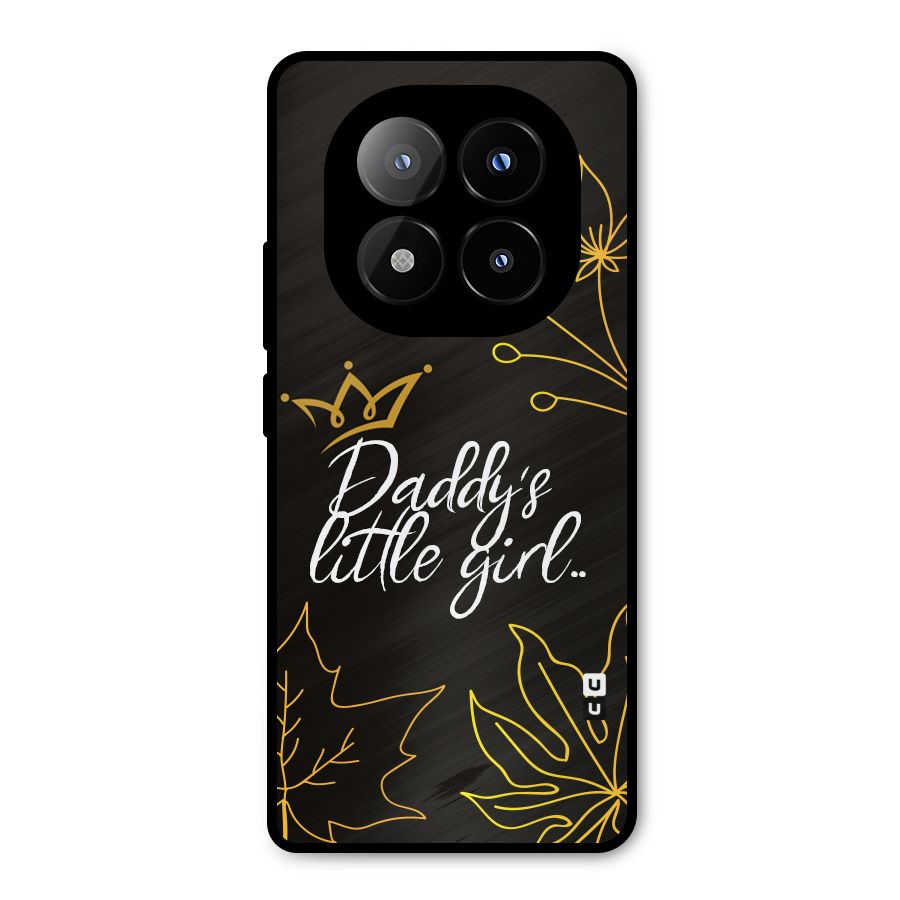 Favorite Little Girl Metal Back Case for Redmi Note 14 Pro Plus 5G