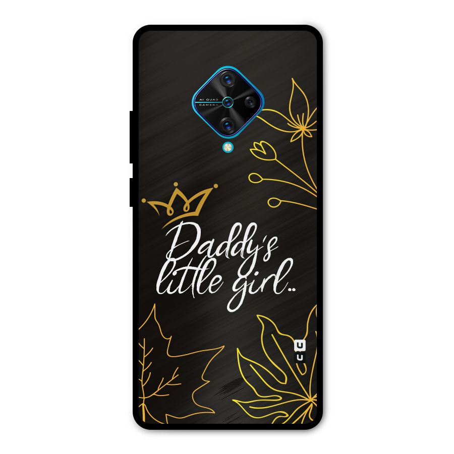 Favorite Little Girl Metal Back Case for Vivo S1 Pro