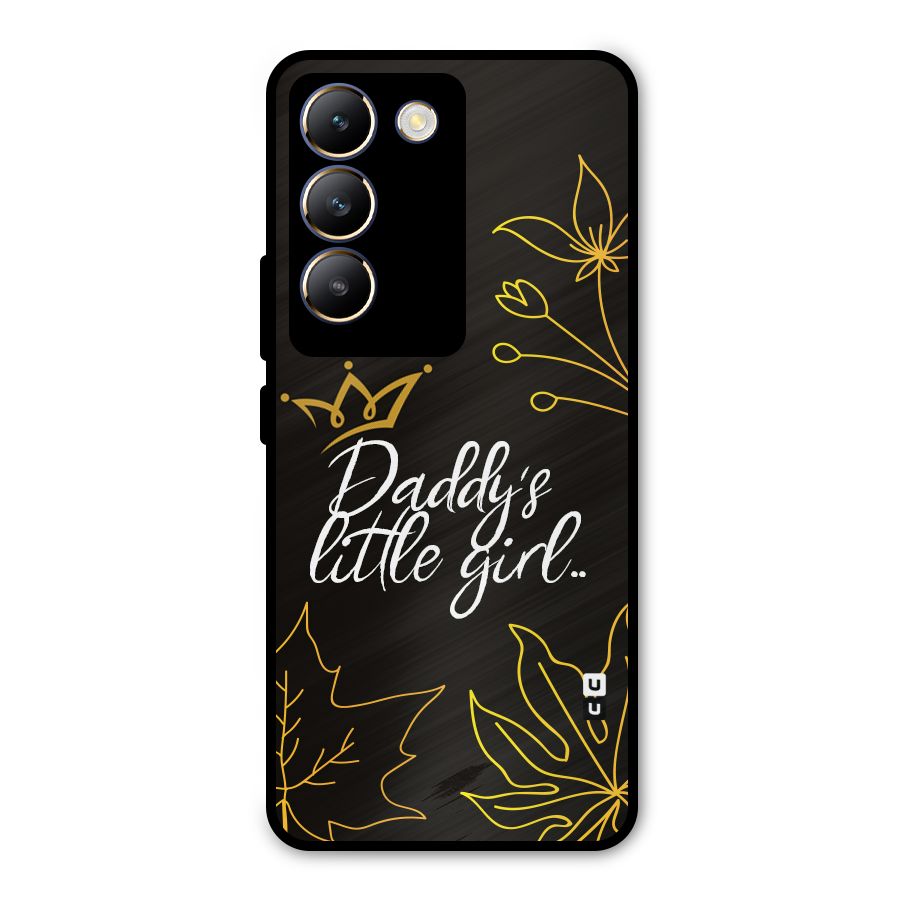 Favorite Little Girl Metal Back Case for Vivo T3 5G
