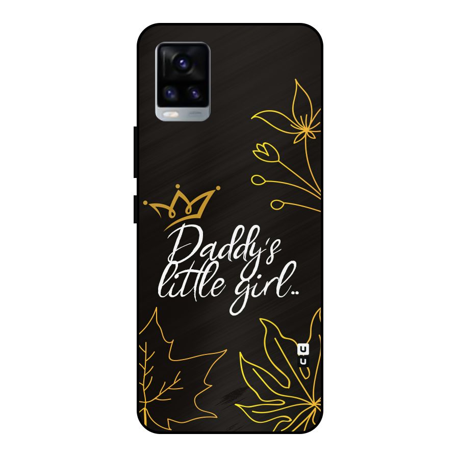 Favorite Little Girl Metal Back Case for Vivo V20 2021