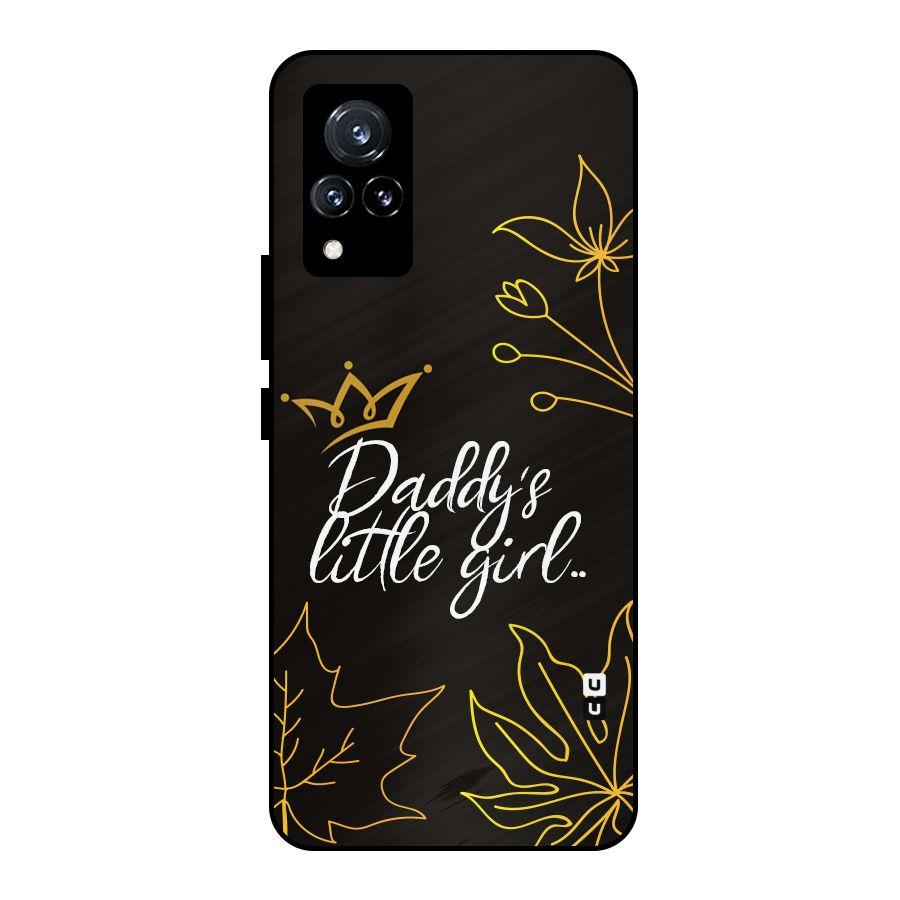 Favorite Little Girl Metal Back Case for Vivo V21 5G