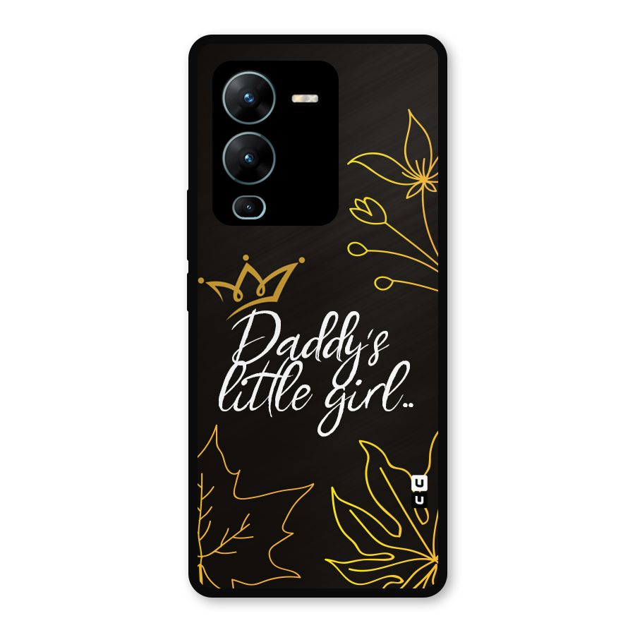 Favorite Little Girl Metal Back Case for Vivo V25 Pro