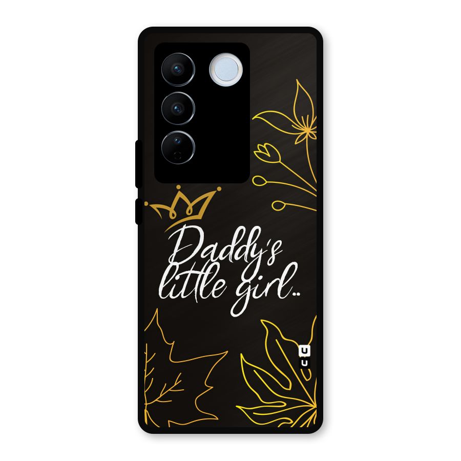 Favorite Little Girl Metal Back Case for Vivo V27