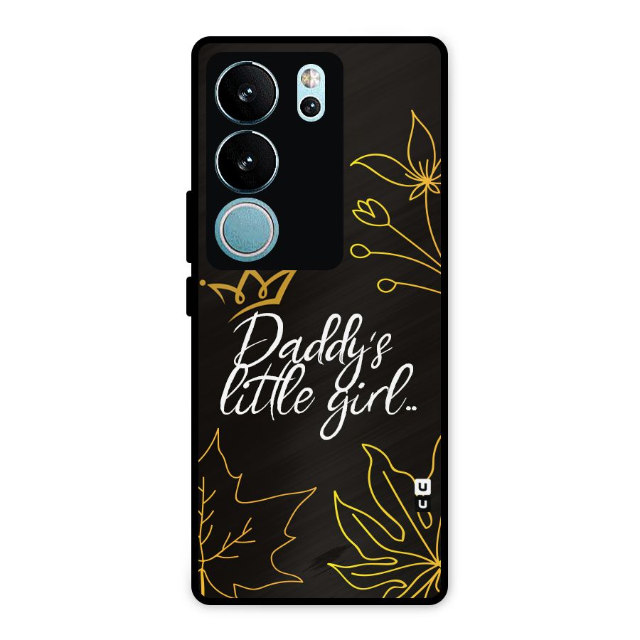 Favorite Little Girl Metal Back Case for Vivo V29 Pro