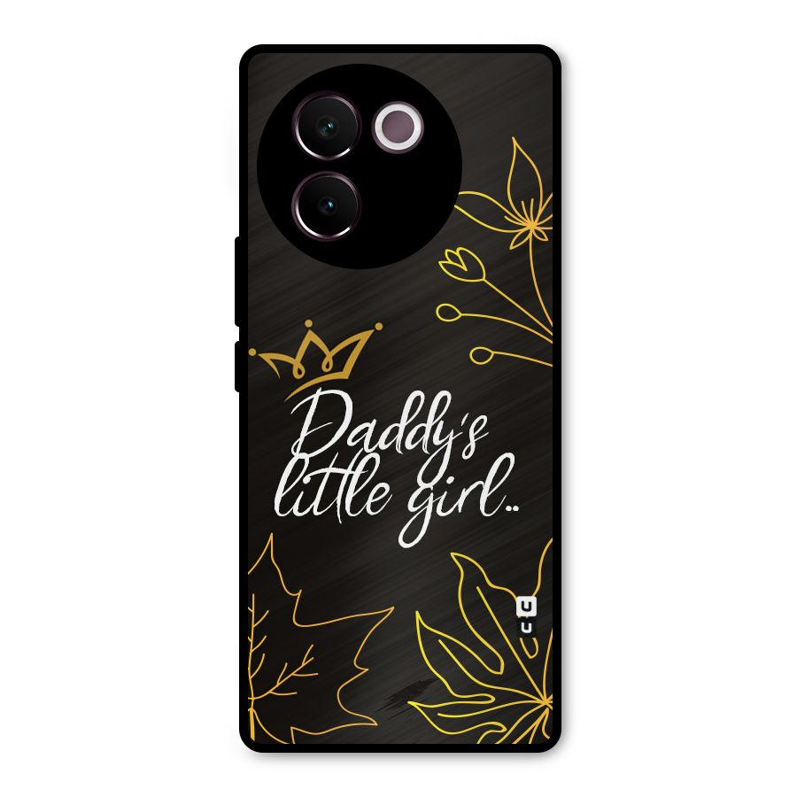 Favorite Little Girl Metal Back Case for Vivo V30e
