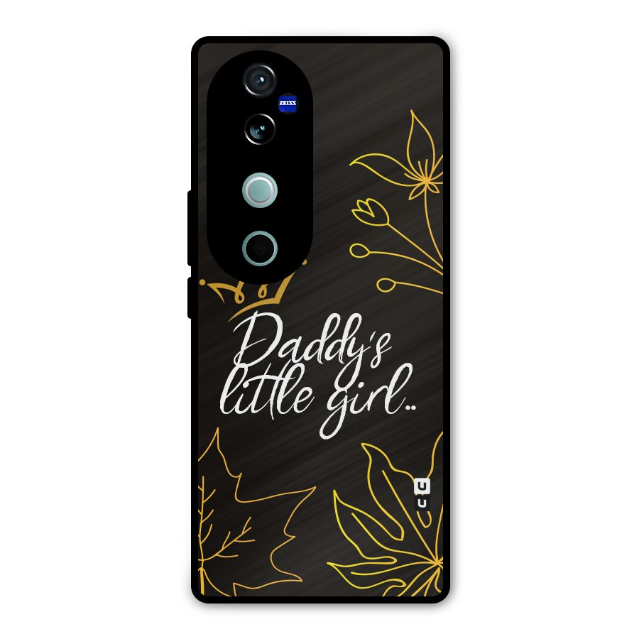 Favorite Little Girl Metal Back Case for Vivo V40 Pro