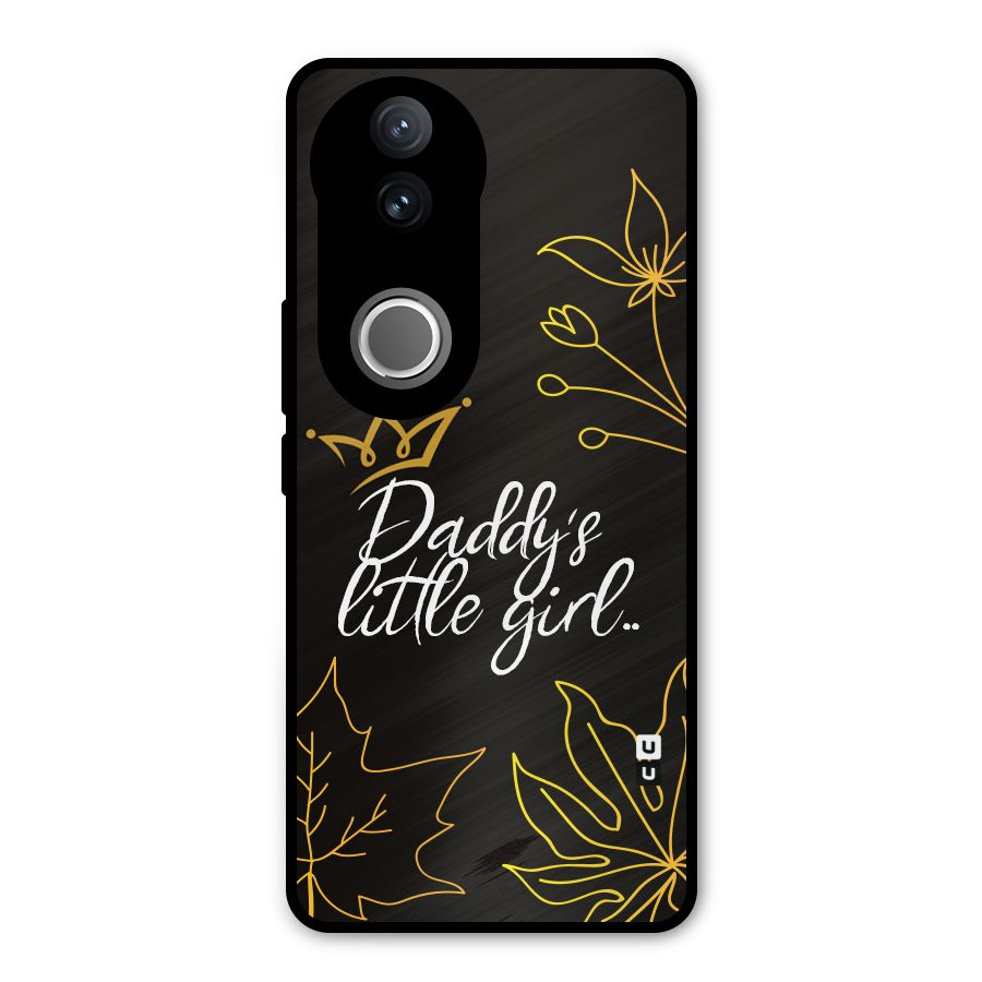 Favorite Little Girl Metal Back Case for Vivo V50e