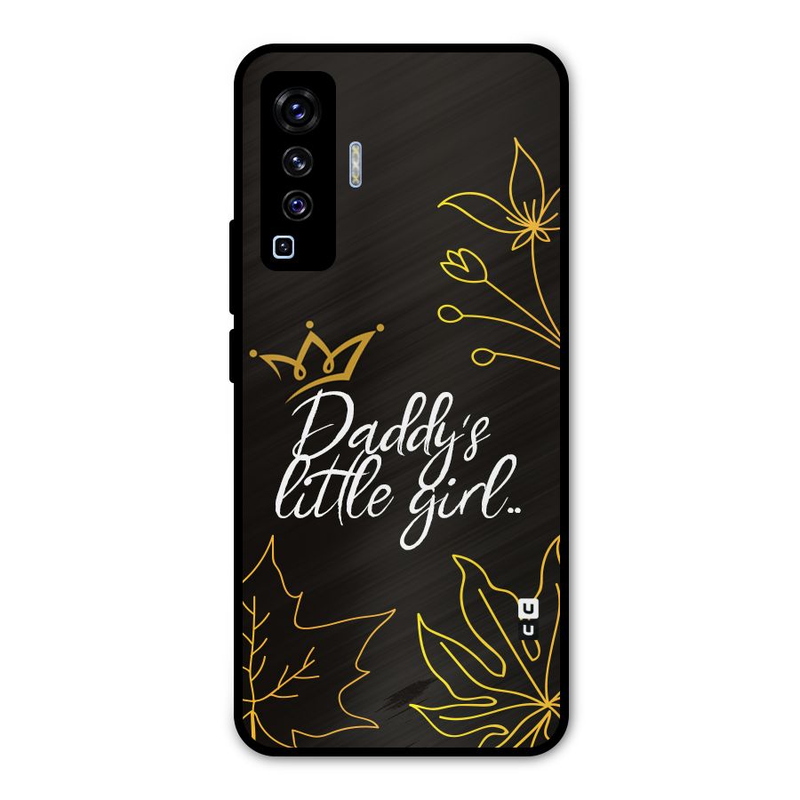 Favorite Little Girl Metal Back Case for Vivo X50