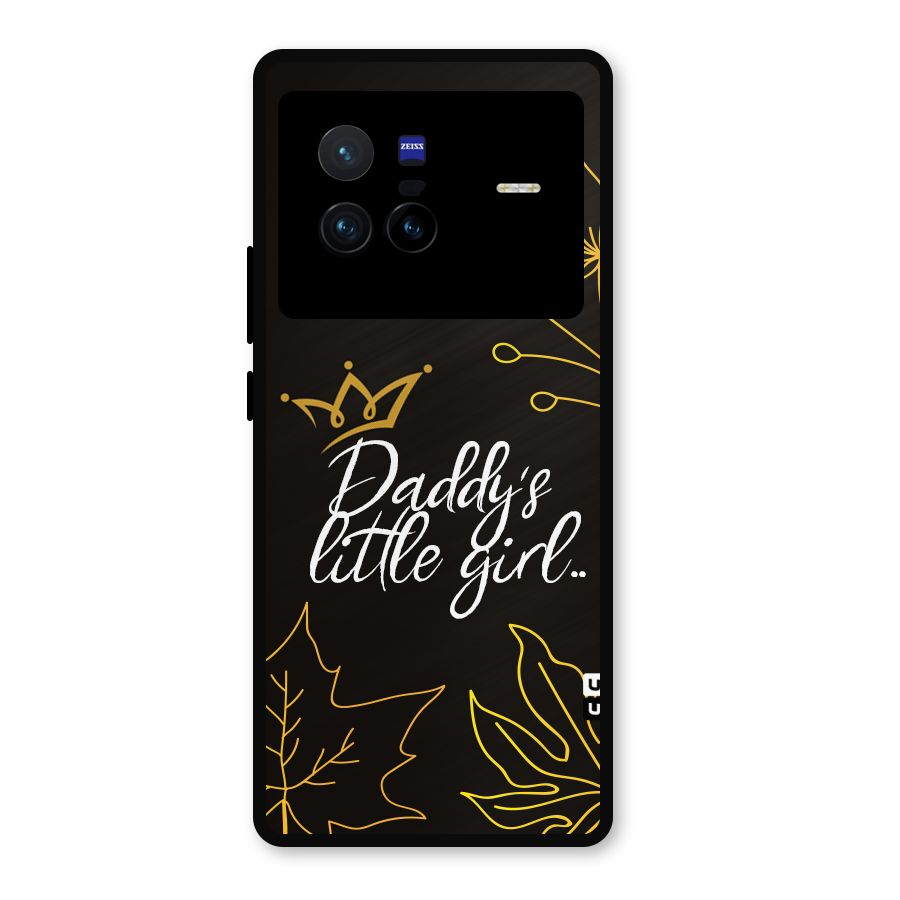 Favorite Little Girl Metal Back Case for Vivo X80