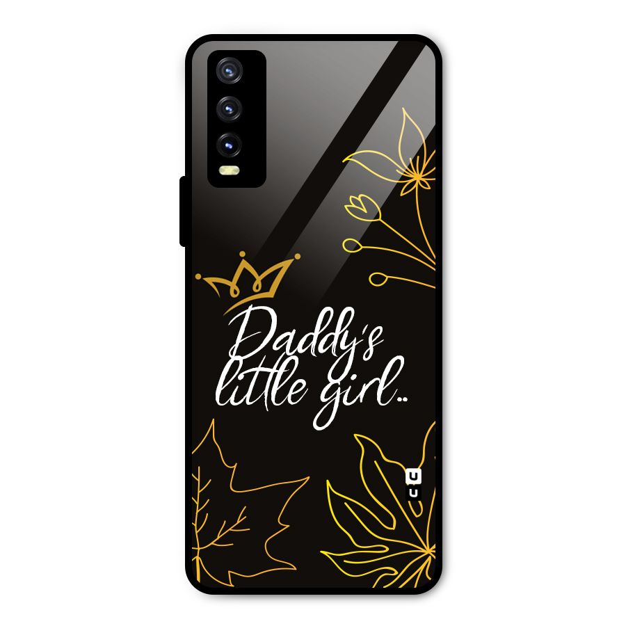 Favorite Little Girl Metal Back Case for Vivo Y20 2021