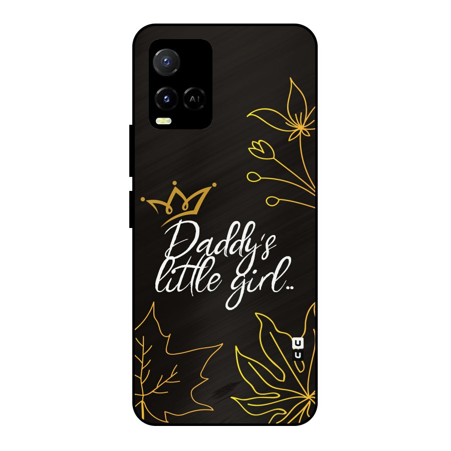 Favorite Little Girl Metal Back Case for Vivo Y21A