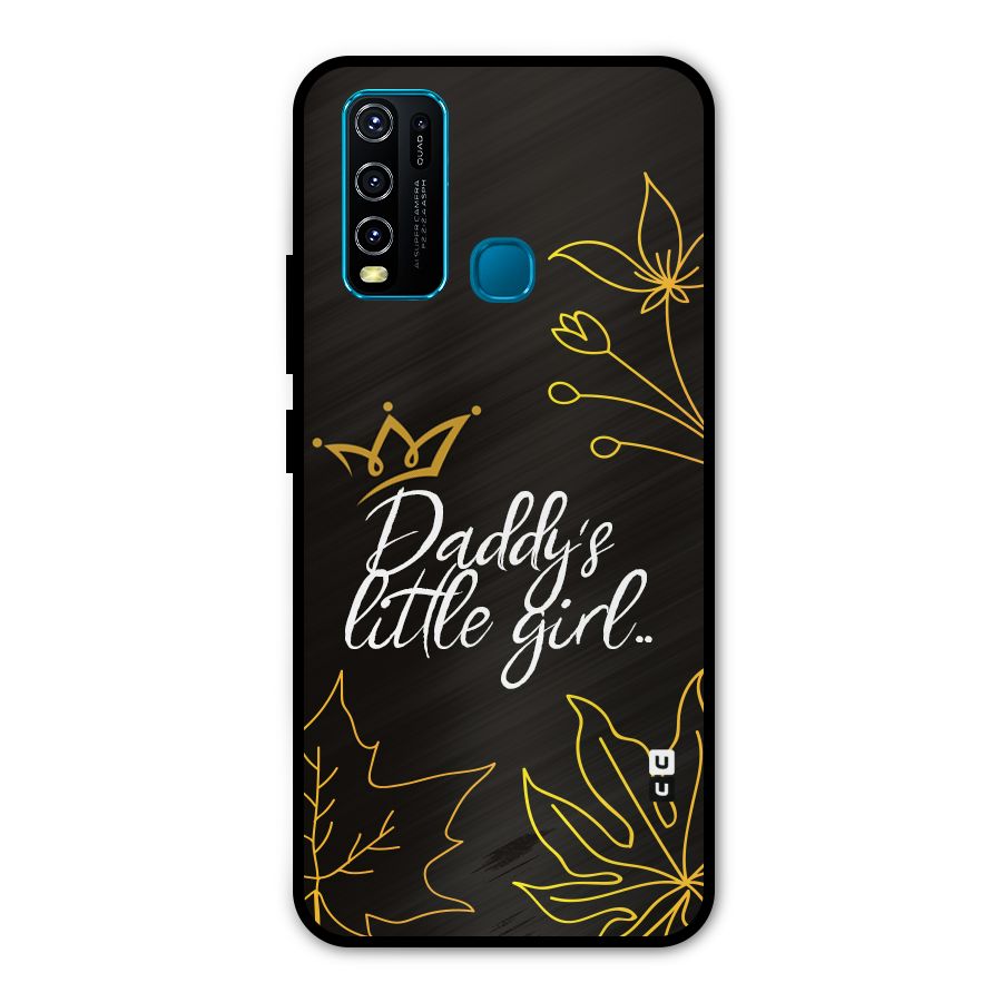 Favorite Little Girl Metal Back Case for Vivo Y30