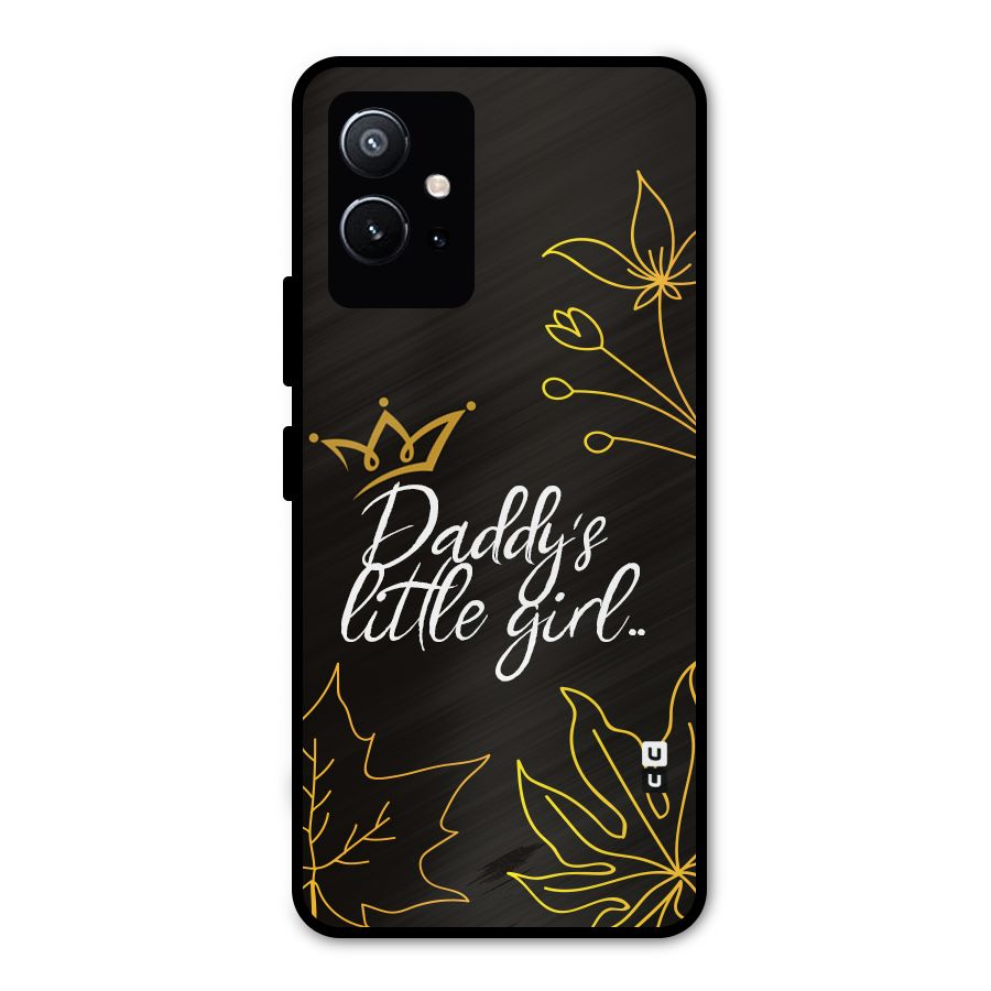 Favorite Little Girl Metal Back Case for Vivo Y75 5G