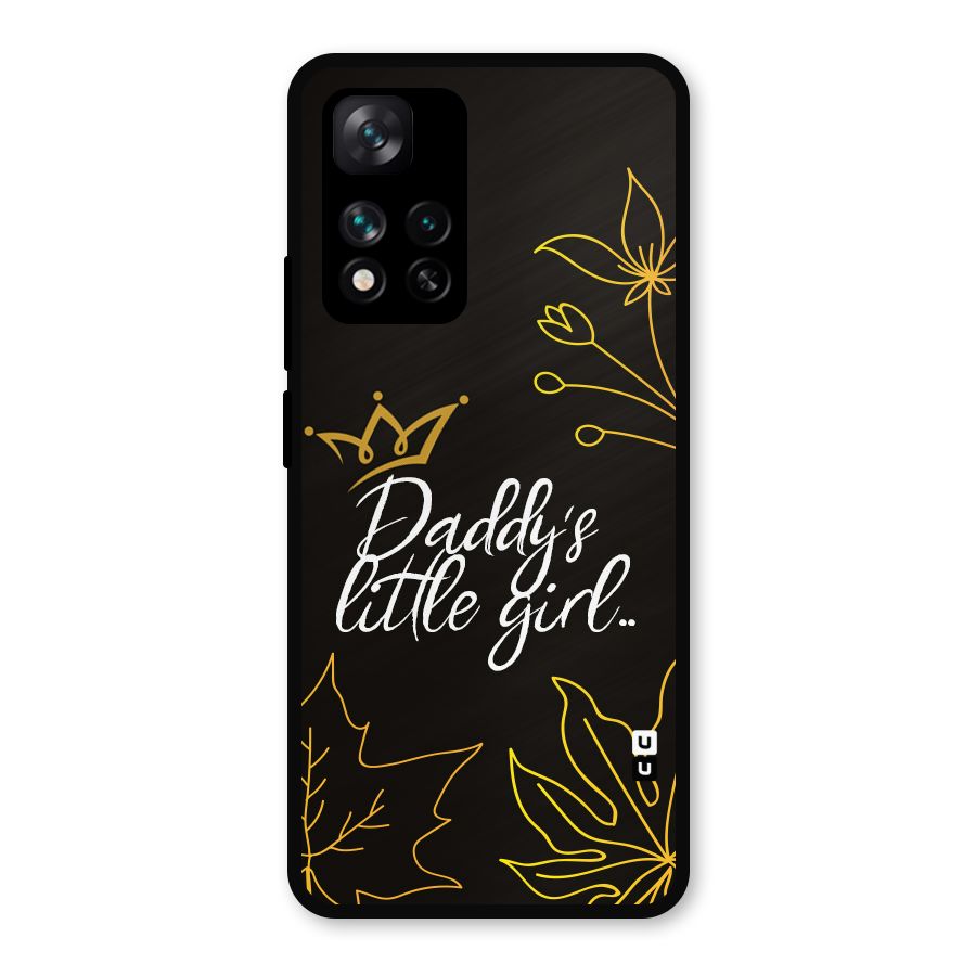 Favorite Little Girl Metal Back Case for Xiaomi 11i Hypercharge 5G