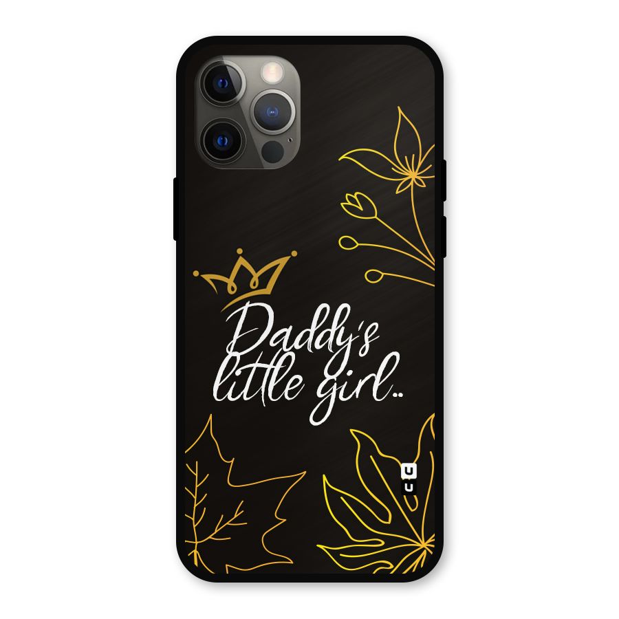 Favorite Little Girl Metal Back Case for iPhone 12 Pro