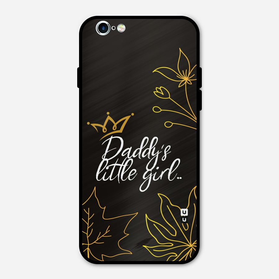 Favorite Little Girl Metal Back Case for iPhone 6 6s