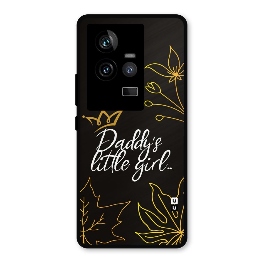 Favorite Little Girl Metal Back Case for iQOO 11 5G